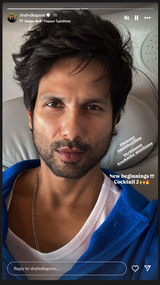 Shahid Kapoor kicks off shooting for Cocktail 2 with Rashmika Mandanna and Kriti Sanon 2 Shahid Kapoor kicks off shooting for Cocktail 2